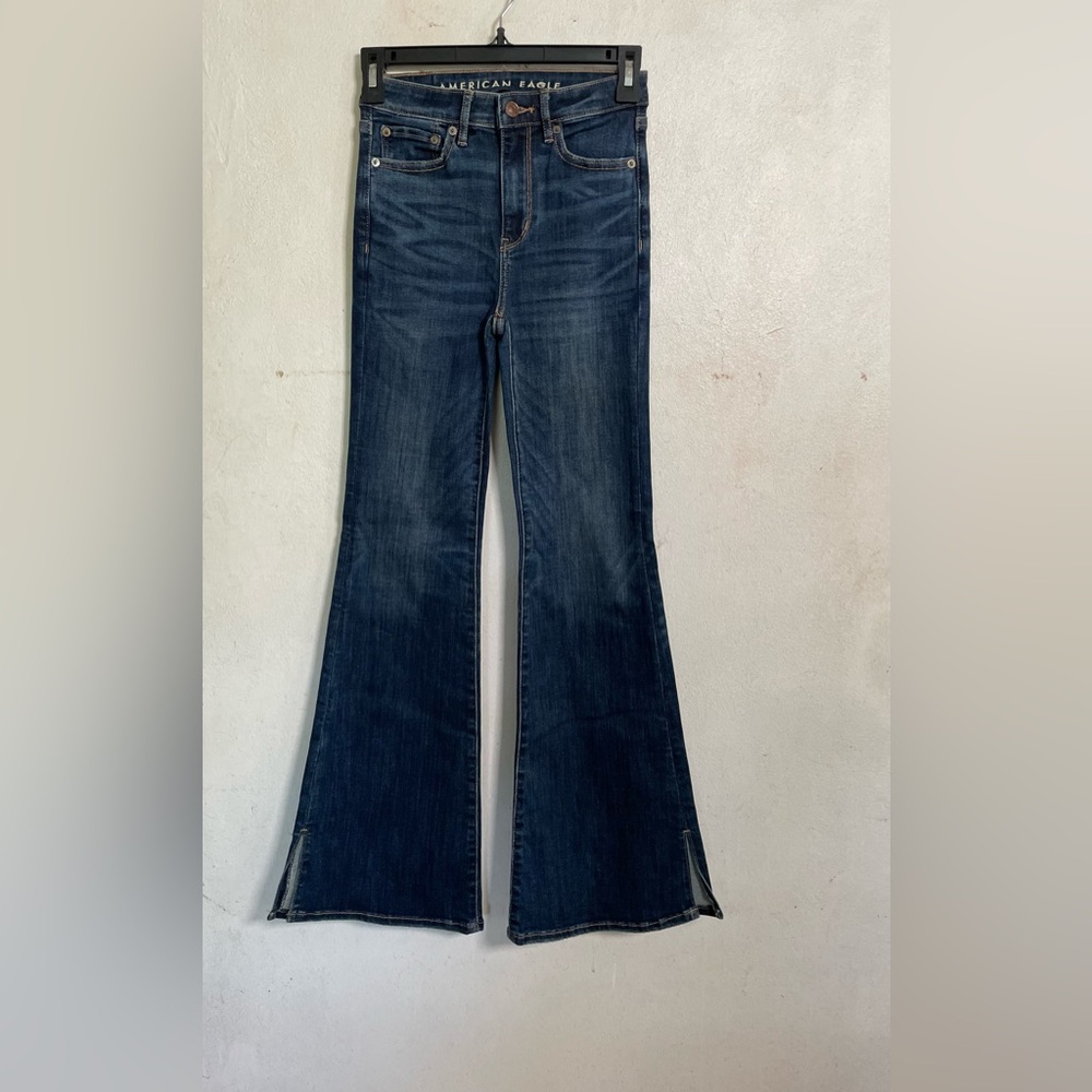 American Eagle Super Hi-Rise Flare Jean